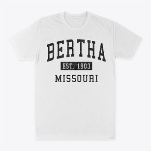 Bertha Missouri Classic Established Classic Dad T-Shirt