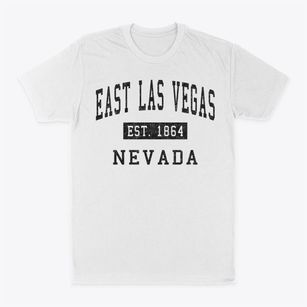 East Las Vegas Nevada Classic Established Classic Dad T-Shirt