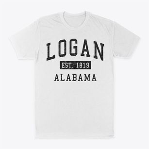 Logan Alabama Classic Established Classic Dad T-Shirt