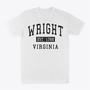 Wright Virginia Classic Established Classic Dad T-Shirt
