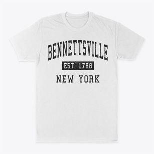 Bennettsville New York Classic Established Classic Dad T-Shirt