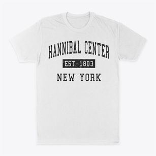 Hannibal Center New York Classic Established Classic Dad T-Shirt