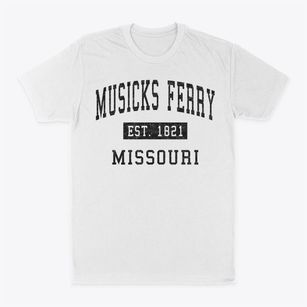 Musicks Ferry Missouri Classic Established Classic Dad T-Shirt