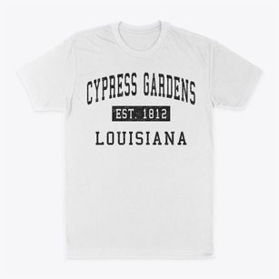 Cypress Gardens Louisiana Classic Established Classic Dad T-Shirt