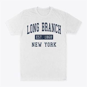 Long Branch New York Classic Established Classic Dad T-Shirt