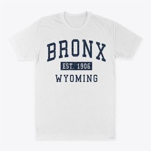 Bronx Wyoming Classic Established Classic Dad T-Shirt