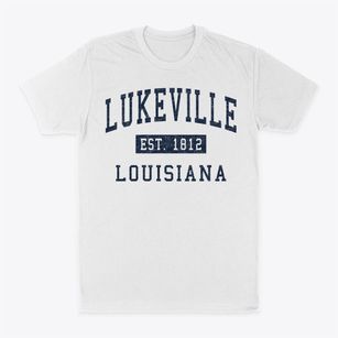 Lukeville Louisiana Classic Established Classic Dad T-Shirt