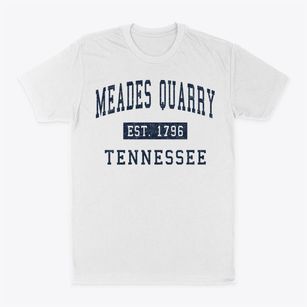 Meades Quarry Tennessee Classic Established Classic Dad T-Shirt
