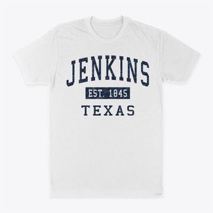 Jenkins Texas Classic Established Classic Dad T-Shirt