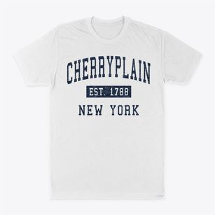 Cherryplain New York Classic Established Classic Dad T-Shirt