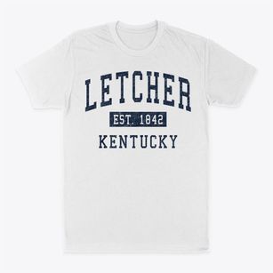 Letcher Kentucky Classic Established Classic Dad T-Shirt