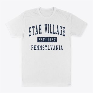 Star Village Pennsylvania Classic Established Classic Dad T-Shirt