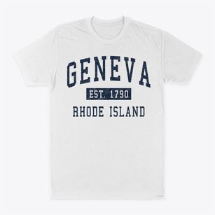 Geneva Rhode Island Classic Established Classic Dad T-Shirt