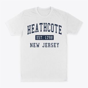 Heathcote New Jersey Classic Established Classic Dad T-Shirt