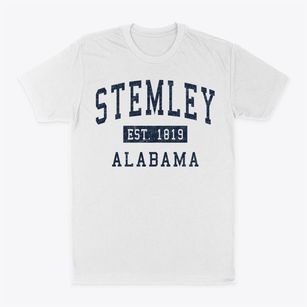 Stemley Alabama Classic Established Classic Dad T-Shirt