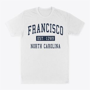 Francisco North Carolina Classic Established Classic Dad T-Shirt