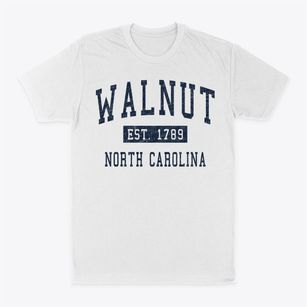 Walnut North Carolina Classic Established Classic Dad T-Shirt