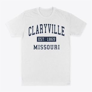 Claryville Missouri Classic Established Classic Dad T-Shirt