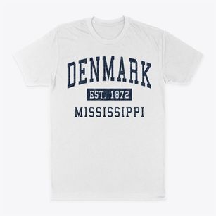 Denmark Mississippi Classic Established Classic Dad T-Shirt