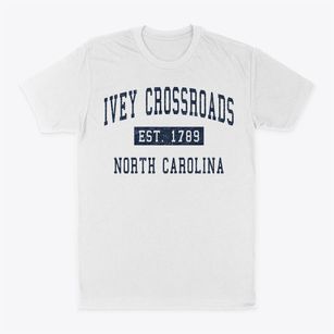 Ivey Crossroads North Carolina Classic Established Classic Dad T-Shirt
