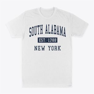 South Alabama New York Classic Established Classic Dad T-Shirt