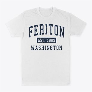 Feriton Washington Classic Established Classic Dad T-Shirt