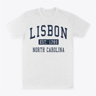 Lisbon North Carolina Classic Established Classic Dad T-Shirt