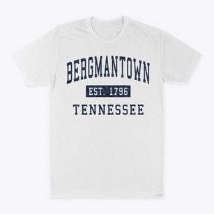 Bergmantown Tennessee Classic Established Classic Dad T-Shirt