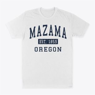 Mazama Oregon Classic Established Classic Dad T-Shirt