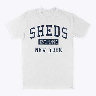 Sheds New York Classic Established Classic Dad T-Shirt