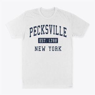 Pecksville New York Classic Established Classic Dad T-Shirt