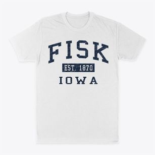 Fisk Iowa Classic Established Classic Dad T-Shirt
