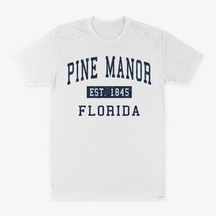 Pine Manor Florida Classic Established Classic Dad T-Shirt