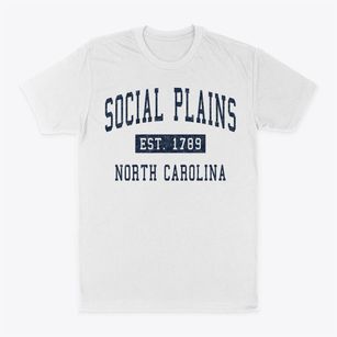 Social Plains North Carolina Classic Established Classic Dad T-Shirt