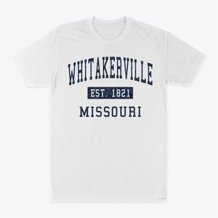 Whitakerville Missouri Classic Established Classic Dad T-Shirt