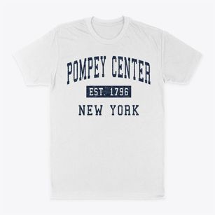 Pompey Center New York Classic Established Classic Dad T-Shirt