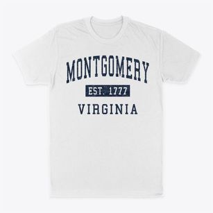 Montgomery Virginia Classic Established Classic Dad T-Shirt