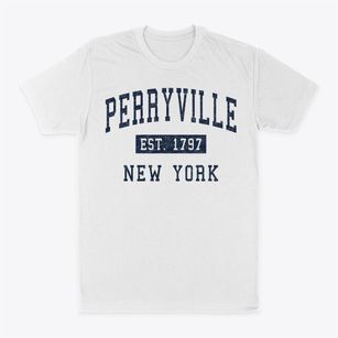 Perryville New York Classic Established Classic Dad T-Shirt