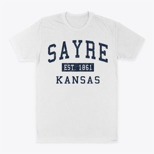 Sayre Kansas Classic Established Classic Dad T-Shirt