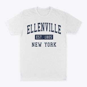 Ellenville New York Classic Established Classic Dad T-Shirt