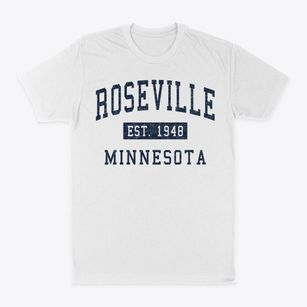 Roseville Minnesota Classic Established Classic Dad T-Shirt