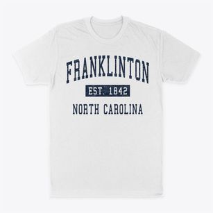 Franklinton North Carolina Classic Established Classic Dad T-Shirt