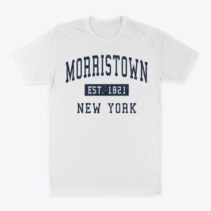 Morristown New York Classic Established Classic Dad T-Shirt