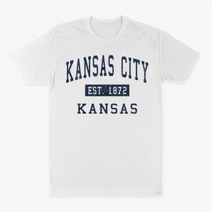 Kansas City Kansas Classic Established Classic Dad T-Shirt