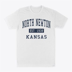 North Newton Kansas Classic Established Classic Dad T-Shirt