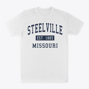 Steelville Missouri Classic Established Classic Dad T-Shirt