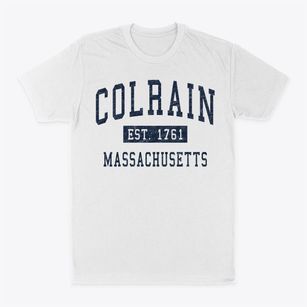 Colrain Massachusetts Classic Established Classic Dad T-Shirt