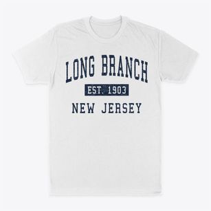 Long Branch New Jersey Classic Established Classic Dad T-Shirt