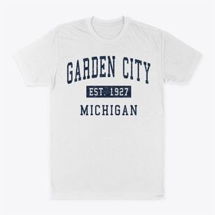 Garden City Michigan Classic Established Classic Dad T-Shirt