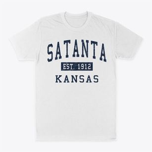 Satanta Kansas Classic Established Classic Dad T-Shirt